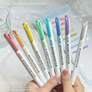 1 Set of Dual Ended Highlighter Markers (15 Count)