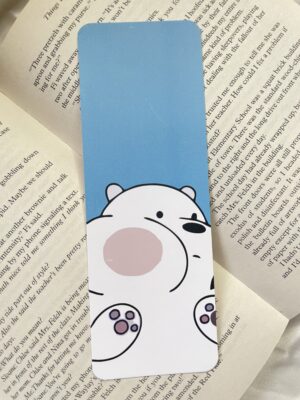 We Bare Bears - Blue Bookmark
