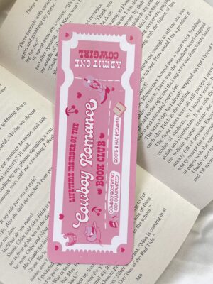 Cowboy Romance Book Club Bookmark