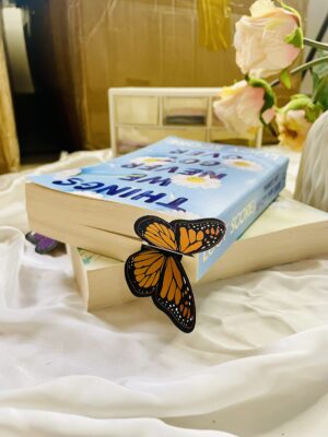 3D Monarch Butterfly Wings Bookmark