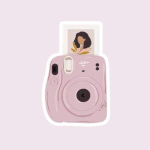 Pastel Camera - Sticker