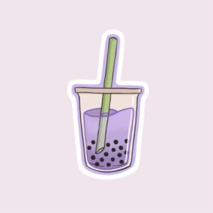 Purple Boba - Sticker
