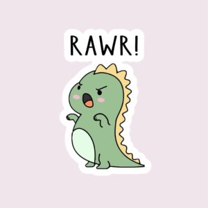Rawr! - Sticker