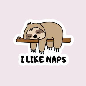 I Like Naps - Sticker
