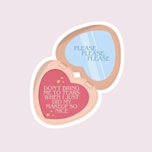 Please, Please, Please - Sticker