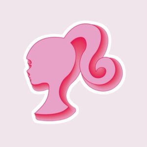 Barbie Logo - Sticker