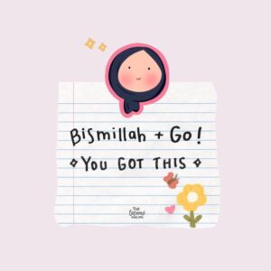 Bismillah Go You Got This - Sticker