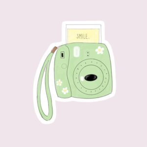 Green Camera - Sticker