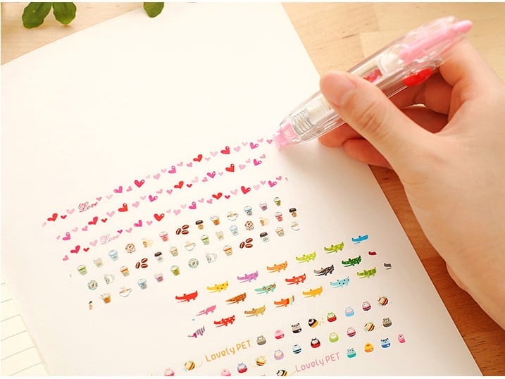 DIY Lace Decoration - Correction Tape Pen - Image 4