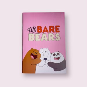 We Bare Bears Pink – A5 Notebook