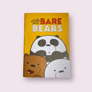 We Bare Bears Yellow – A5 Notebook