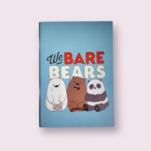 We Bare Bears Blue – A5 Notebook