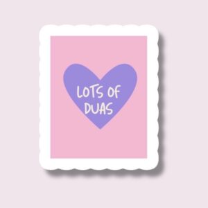 Lots Of Duas - Sticker