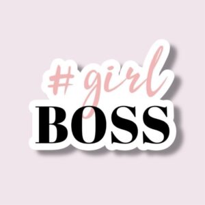 #girlboss - Sticker
