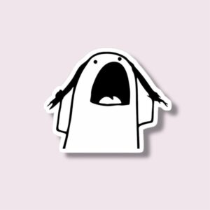 Flork Screaming - Sticker