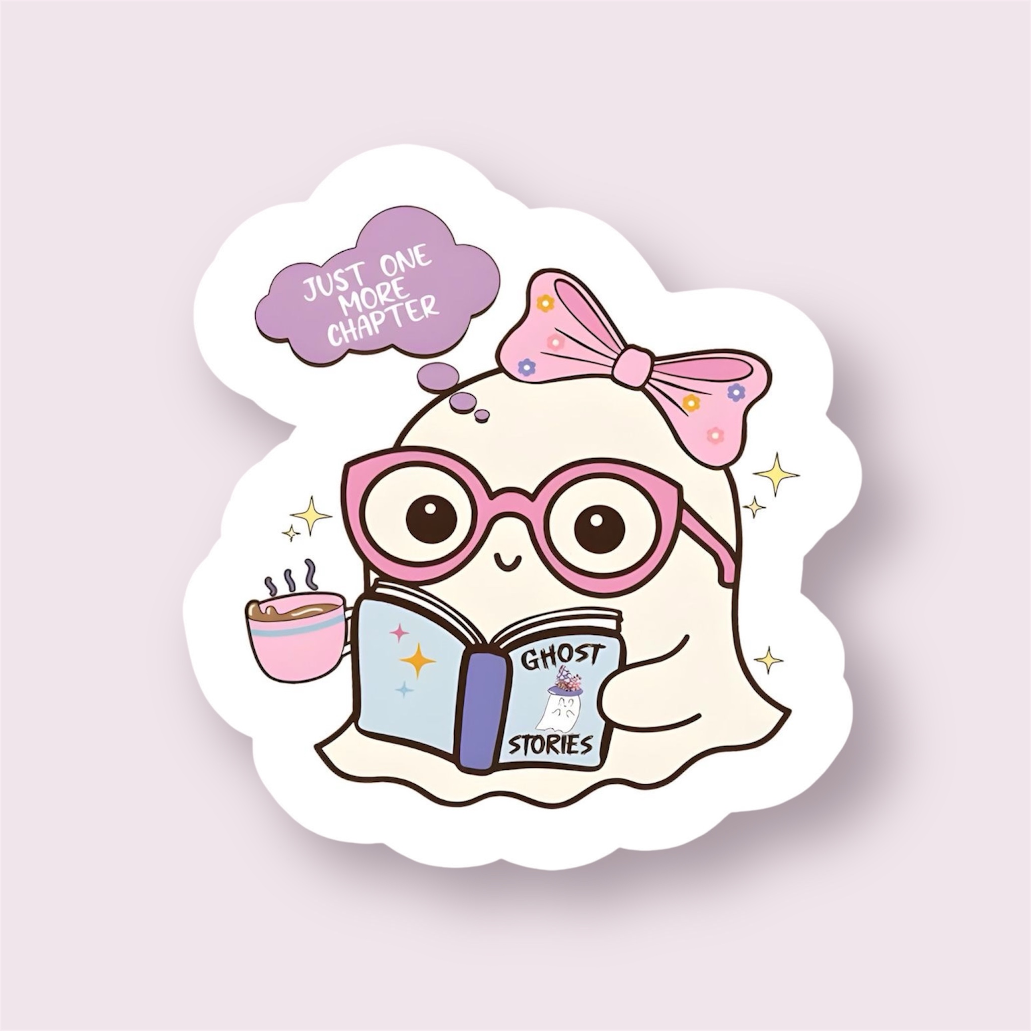 Magnetic Bookmark - Ghost